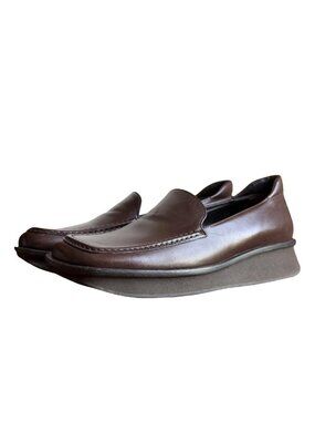 Vintage Prada S/S1999 Brown Loafers
